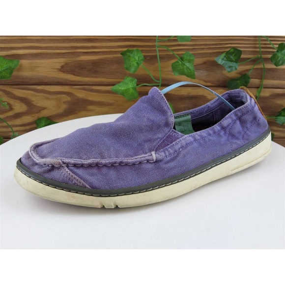 Timberland Size‎ 9.5 Slip-On Shoes Purple Fabric Women M Earthkeepers - Picture 1 of 11